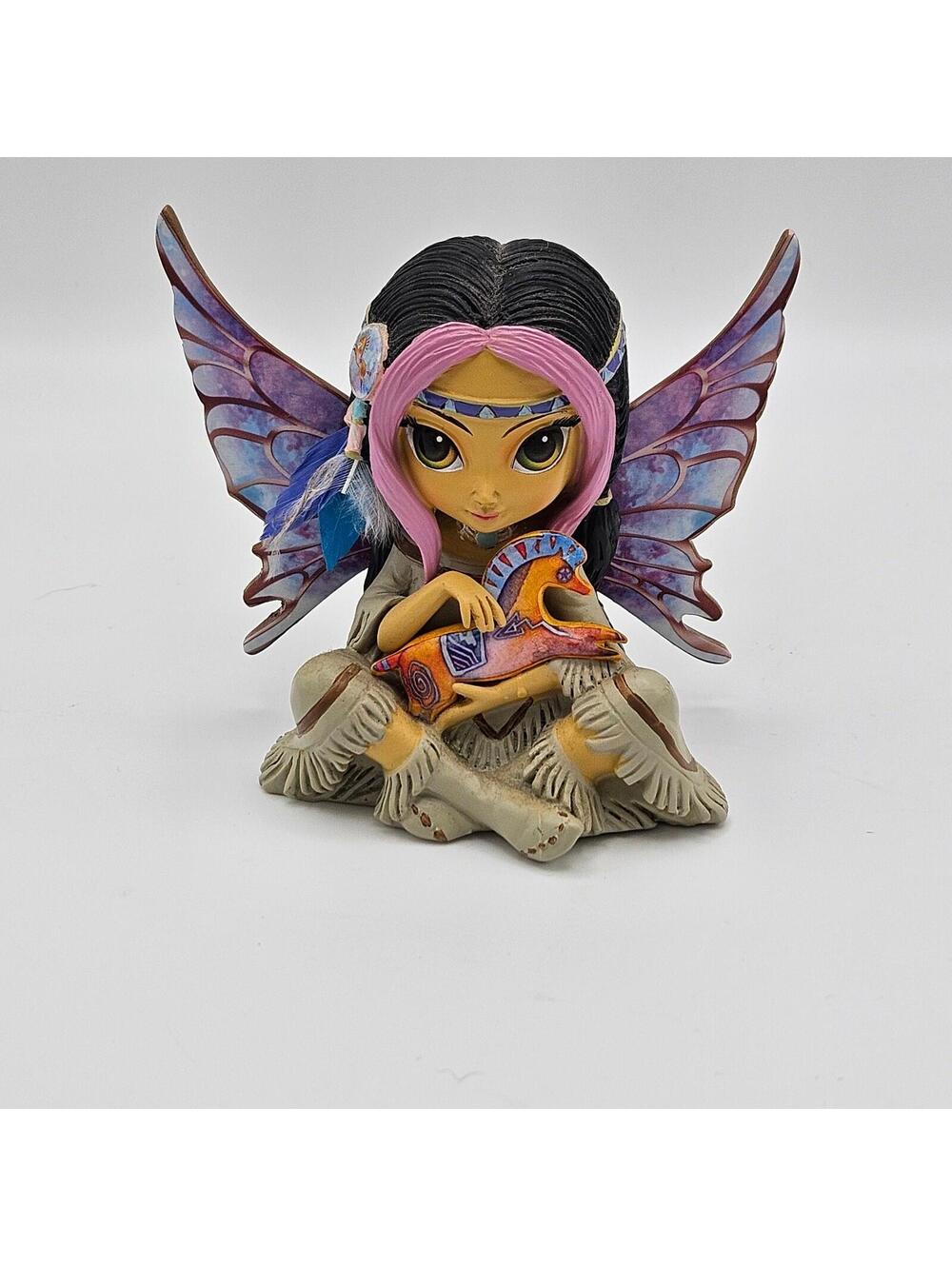 w/COA Jasmine Becket Griffith Spiritdancer the Peaceful Fairy Figurine A212